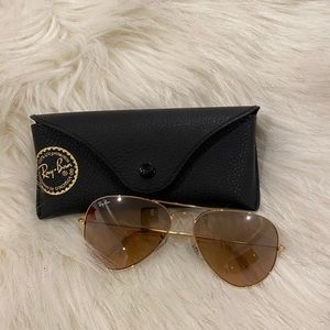 Authentic Ray-Ban Aviator Sunglasses